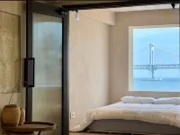 Gwangan Bridge View Beachfront 3BR Apartment 1min to Beach, Stay Goznuk - 膳食民宿