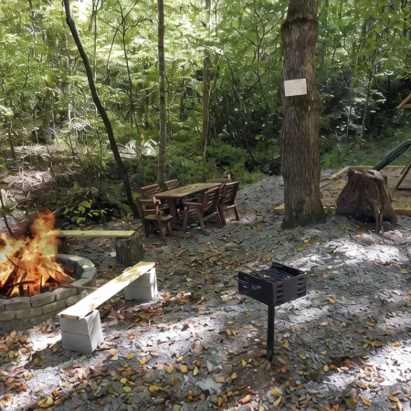 NEW! Creekside Cabin w/ new hot tub & firepit!