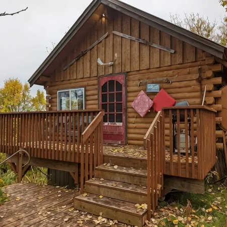 Private Cabin with a View!