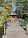 Private setting in the woods on the Rifle River.  8 mi from Dream &Nightmare - WiFi
