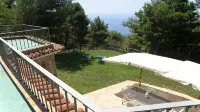 I Carrubi, detached house with sea view