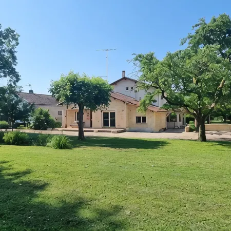 Maison Style Landais Climatisée. Piscine Privée. Parc. Idéal Pour Familles