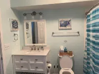50 feet to the sand! Stunning Sunrise & Sunsets 3bed 2-1/2 bath in North Topsail - バルコニー
