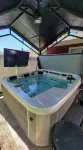 The White House w/ Hot Tub Portage Lakes Fenced Yard Pet-Friendly!