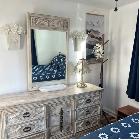 Waterfront cabin with mountain views; 26 minutes to downtown Asheville.
