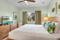 Luxury Condo In Poipu Beach, Central Air Conditioning, Pools and Mountain Views
