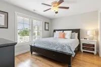4 bedroom home with private pool. Close walk to beach and beautiful marsh views. - 4-Star