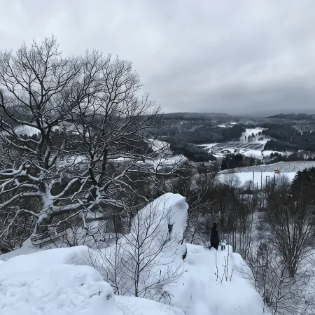 Vacation apartment with lake view and close to the ski slopes