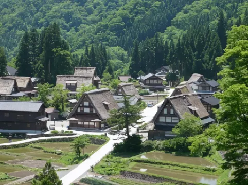 Gokayama Onsen Akaokan