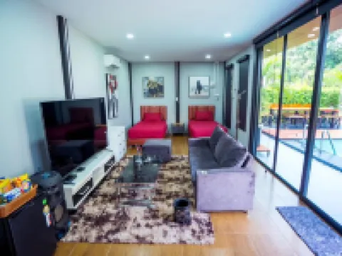 Khongdonat Premium Pool Villa Hotel berhampiran Wat U Thong