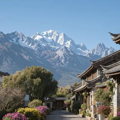 Youlan Mountain Garden · Natural Aesthetics · Naxi Garden Designer Holiday Courtyard Hoteles cerca de Sanyan Well