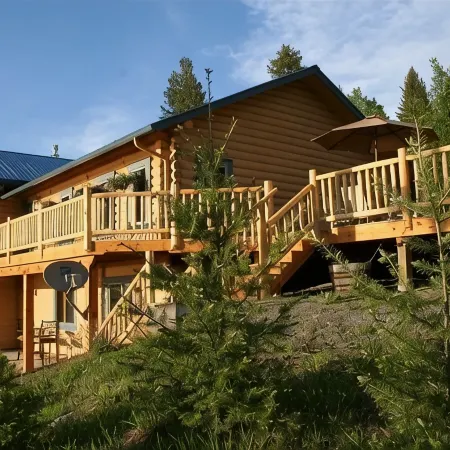 Flathead Lake - Bigfork log cabin with stunning views Apartment