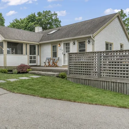 High Tide Cottage is located in town and just steps from Ogunquit Beach!