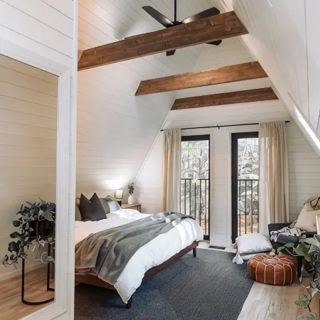 A-Frame on 6 Acres: Cedar Sauna, Privacy, Nature Отели в г. Макар