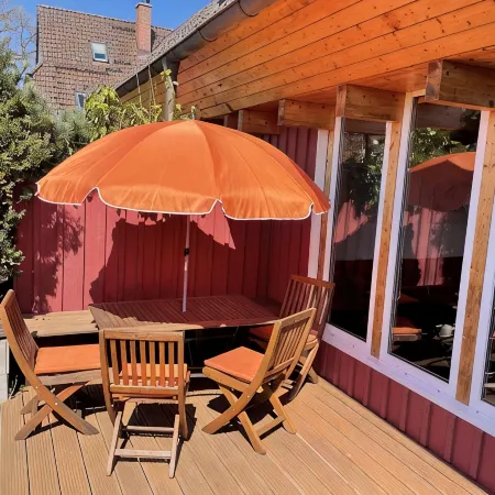 Beautiful vacation home in a top location with a large garden - for family and friends