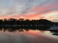 Beautiful Yacht on Catskill Creek