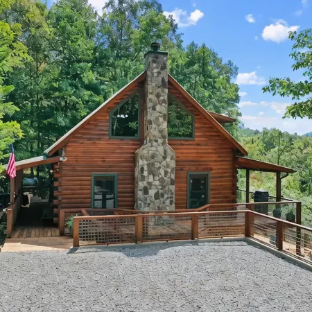 COZY LANE CABIN /Sleeps 8 /Mountain View/Hot Tub/ Game Room / Fire place/