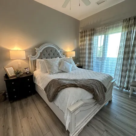 Walk to the beach.  2 Bedroom Condo - "The Blue Palm