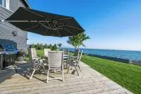Black Swan: Beachfront Home w/ Year-Round Jacuzzi