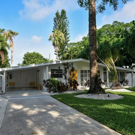 Midcentury Modern 3 Br - with Pool in Sarasota, Close to Beaches VR25-00134