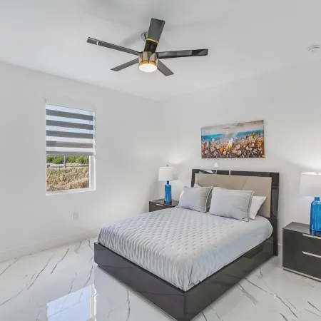 Charming 4-bedroom villa with AC &Heated Saltwater Pool in peaceful Cape Coral