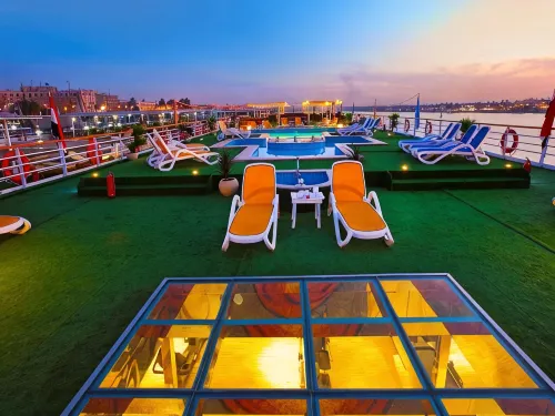 Luxury Nile Cruise Alhambra - Every Saturday Luxur to Aswan 4 Nights 5 Days - Spa