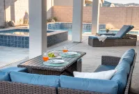 您的私人泳池度假地：燒烤、休閑、推桿 & 解壓 度假屋(Your Private Pool Retreat: Grill, Chill, Putt & Unwind!) - Wi-Fi