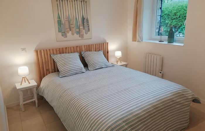 Beautiful house, sea 400m, hiking, quiet enclosed garden bright room Wc on ground floor