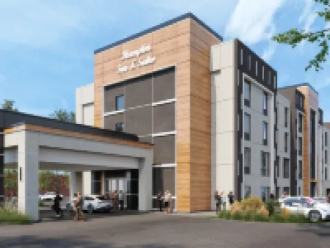 Hampton Inn & Suites by Hilton Montreal-Dorval ドルヴァルのホテル