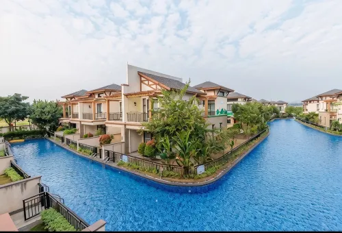Qingyuan yingdebaodun Venice swimming lane Resort Villa