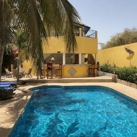 Villa with pool facing the sea Mbour