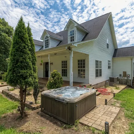 Back Forty Overlook-a secluded mountainside farmhouse at the edge of 40 acres.