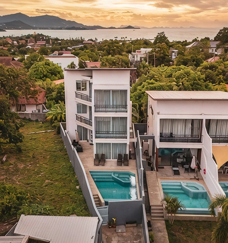 รูปภาพของ*4BR with Ocean Views Front &Back, Near Beach V240