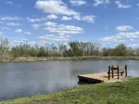 Buffalo Cabin - Private Pond, Kayaks, Fire Pit on 150 Acres - 3-stjärniga