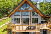 L'expérience Arborum Le Sime, Chalet en Bois Massif à L'emplacement Unique! - Hytter