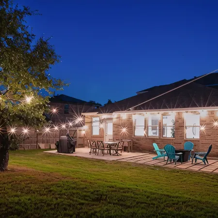 Spacious San Marcos Retreat w/Fire Pit, Pool Table & Near TXST + Outlet Mall