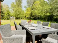 "Alle_zusammen" - Modern and bright vacation apartment with large garden