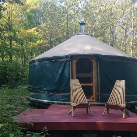 Fiddlehead Farm Yurt
