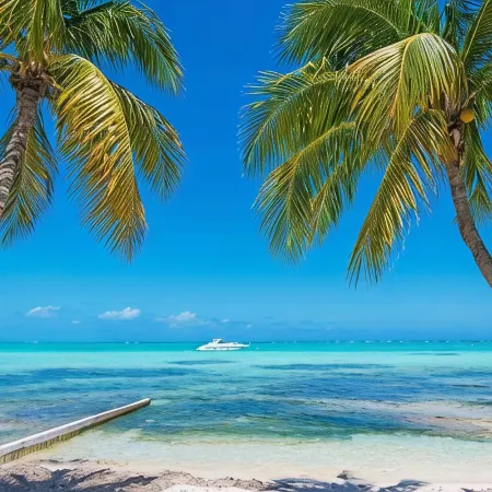 Stunning beachfront condo next to restaurant & a short drive to famous RumPoint