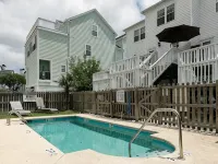 Island House D : Stylish Updated Townhome - Steps to the Beach w/ Pool! Hotels in Surfside Beach