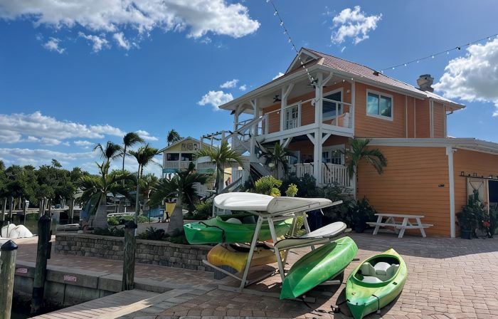 Pools, Kayaks, Tennis, Golf Cart & Both Island Clubs Included w/Boat Dock Option