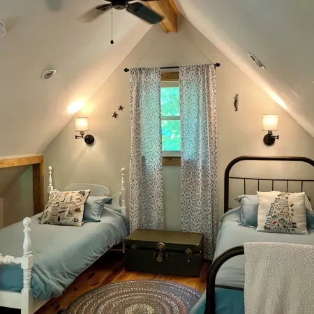 Whimsical Creekside Cabin