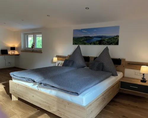 Quietly located modern vacation accommodation with a view of the Edersee National Park Hotels in Vohl