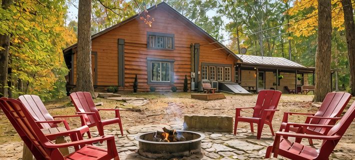 Brown County Cabin Near Nashville, Indiana 브라운 카운티 호텔
