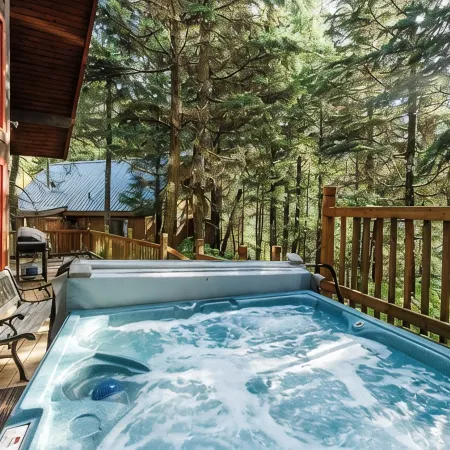 Lodge-style Chalet w/ Hot Tub Near Alyeska