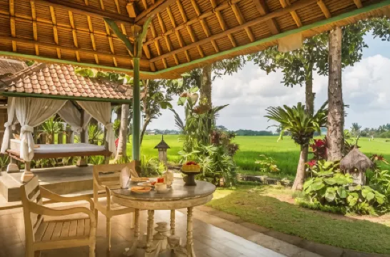 Umasari Rice Terrace Villa by Agata Отели рядом с достопримечательностью «Kantor Perpustakaan Pemerintah Kabupaten Badung»