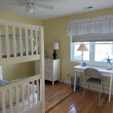 A stunning beach house nestled along the peaceful shores of Brigantine, NJ.
