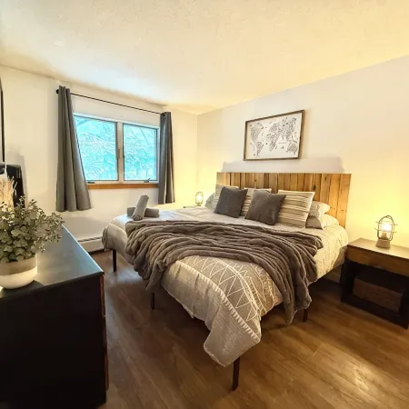 Modern Mountain Condo with Spa