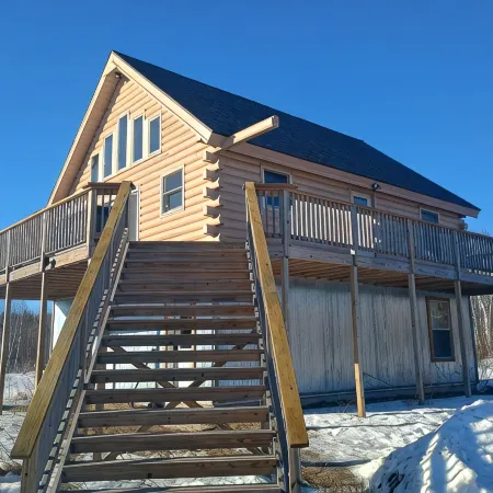 Lake Superior Log Home Retreat