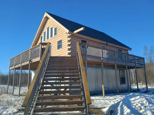 Lake Superior Log Home Retreat